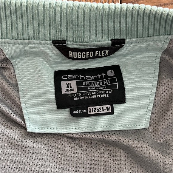 Carhartt Women's Rugged Flex Crawford Bomber canvas jacket size XL - Picture 8 of 9